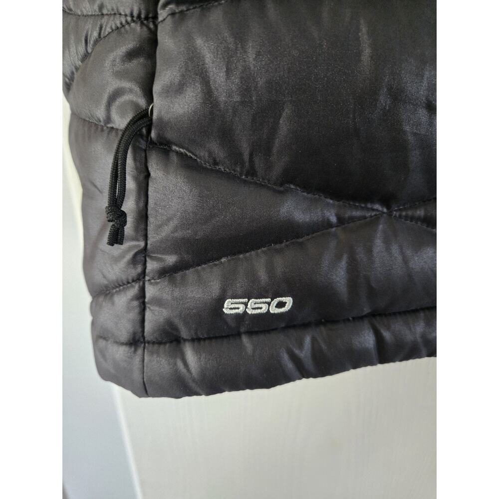 The North Face Vest Womens XL Black 550 Down Quilted Puffer Zip Insulated - Picture 4 of 6